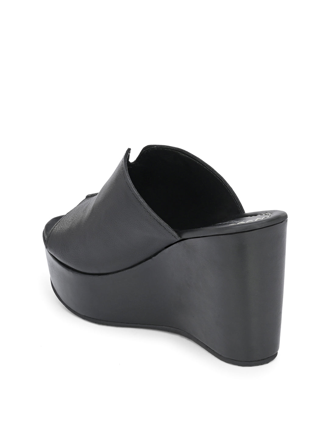 Women's Genuine Sheep Leather Stylish Ultra Light Weight High Platform Heel Sandal / Premium Collection