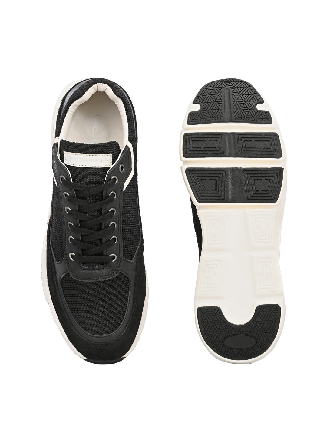 Men's Brown Suede Casual Lace-Up Sneakers