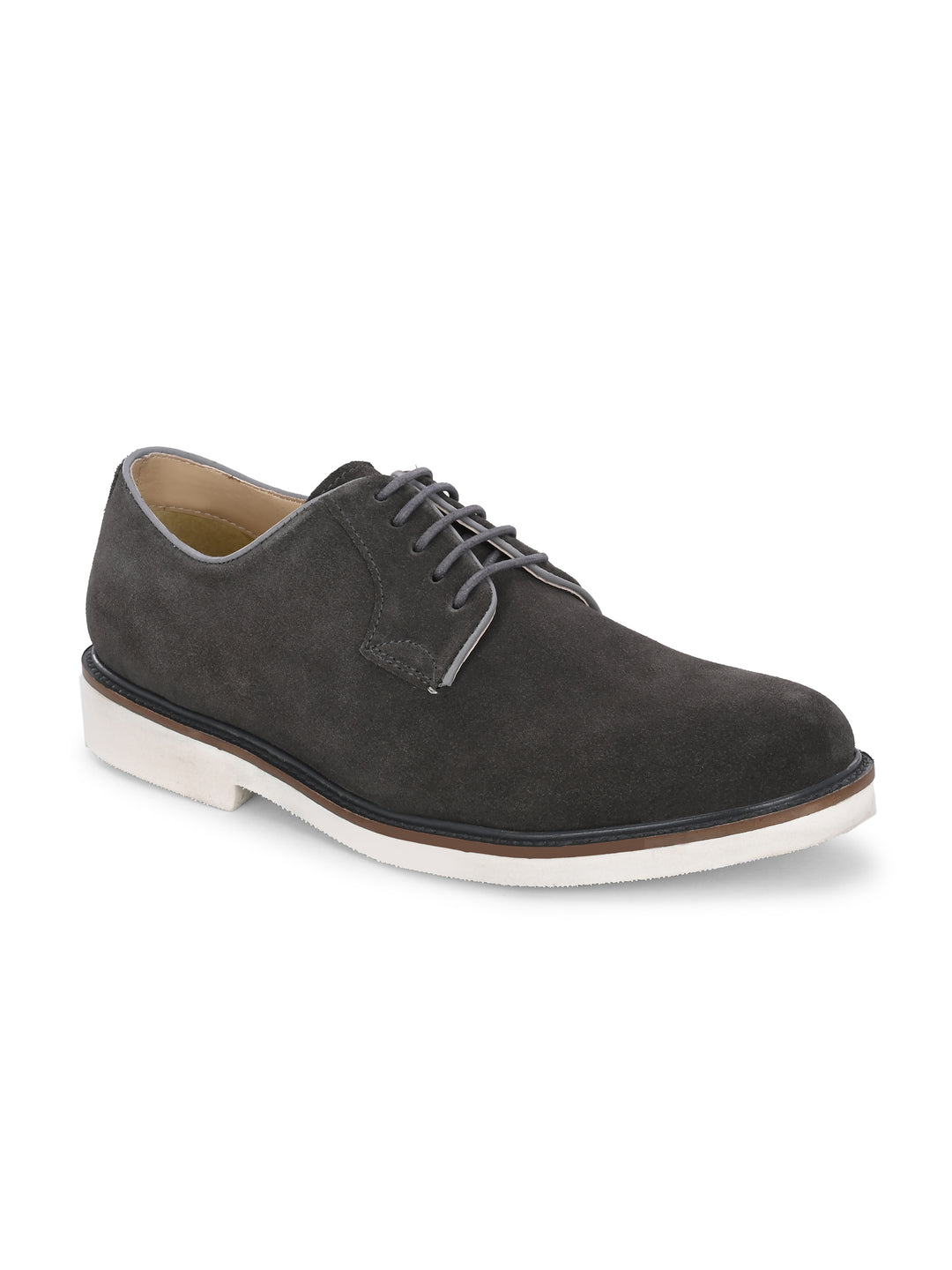 Carlo Romano Suede Leather Derby Formal Shoes For men