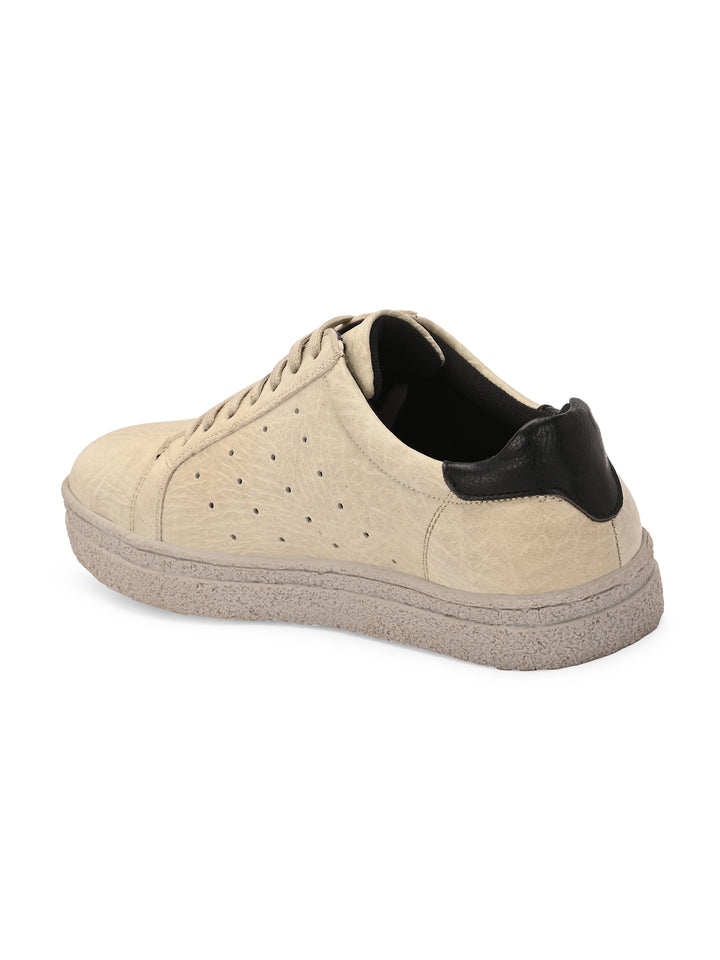 CARLO ROMANO BY WASAN SHOE MEN'S ITALIAN VEGAN LEATHER CASUAL SNEAKER SHOE