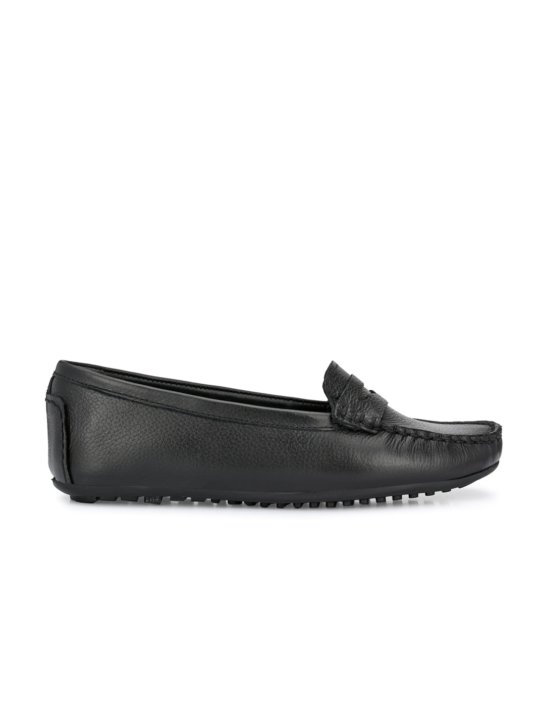 Women's Genuine Milled Leather Casual Loafer Moccasin