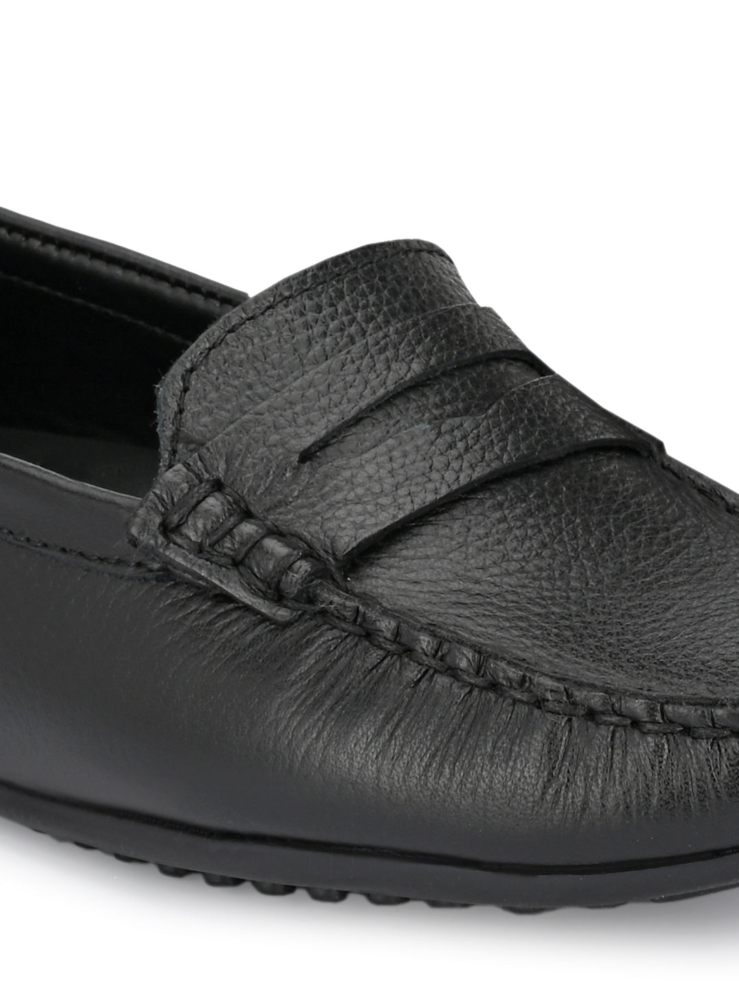 Women's Genuine Milled Leather Casual Loafer Moccasin