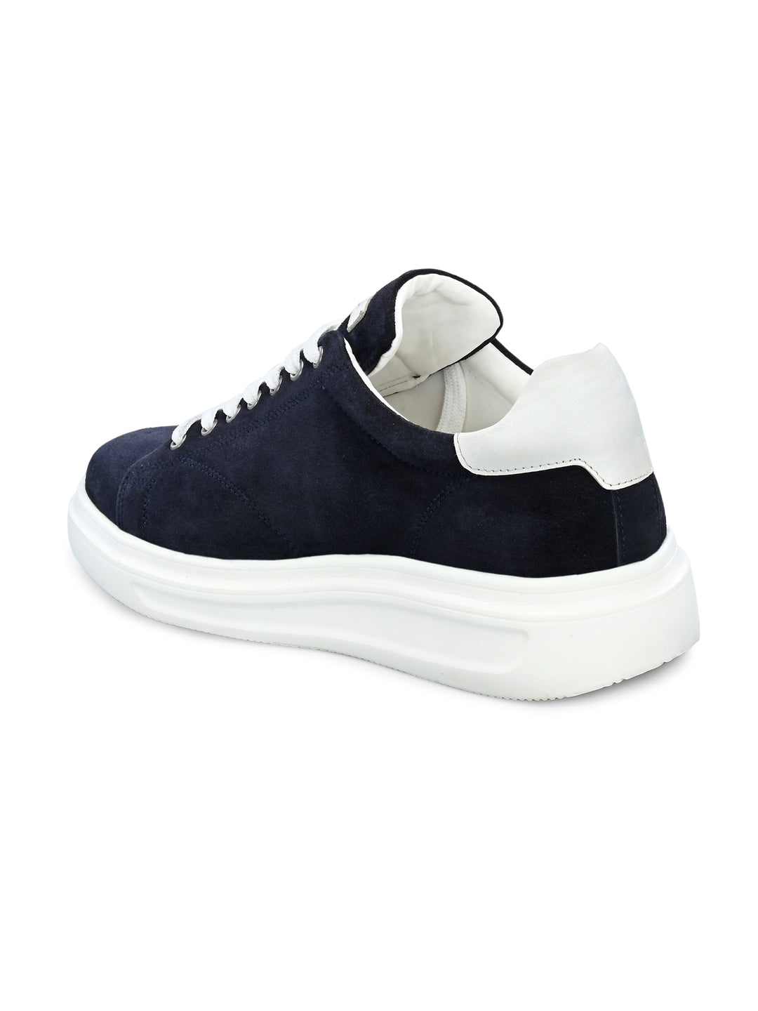 Men's Beige Casual Lace-Up Sneakers