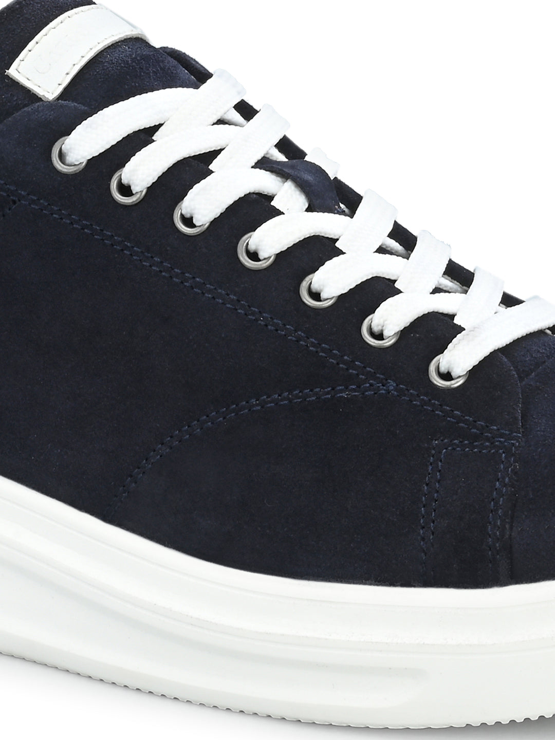 Men's Beige Casual Lace-Up Sneakers
