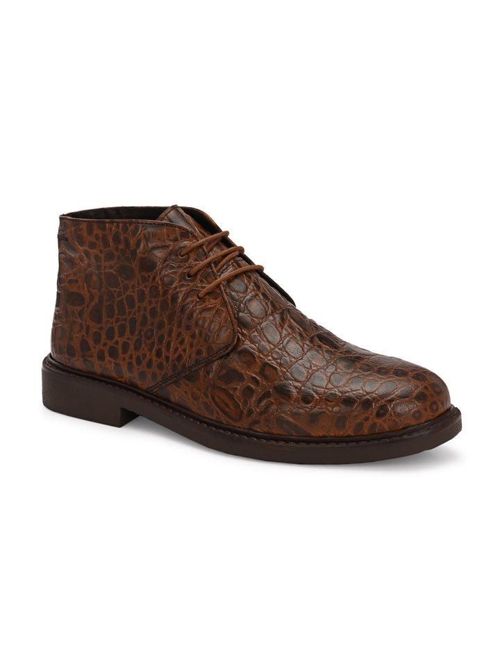 CARLO ROMANO PREMIUM LEATHER ANKLE BOOT FOR MEN