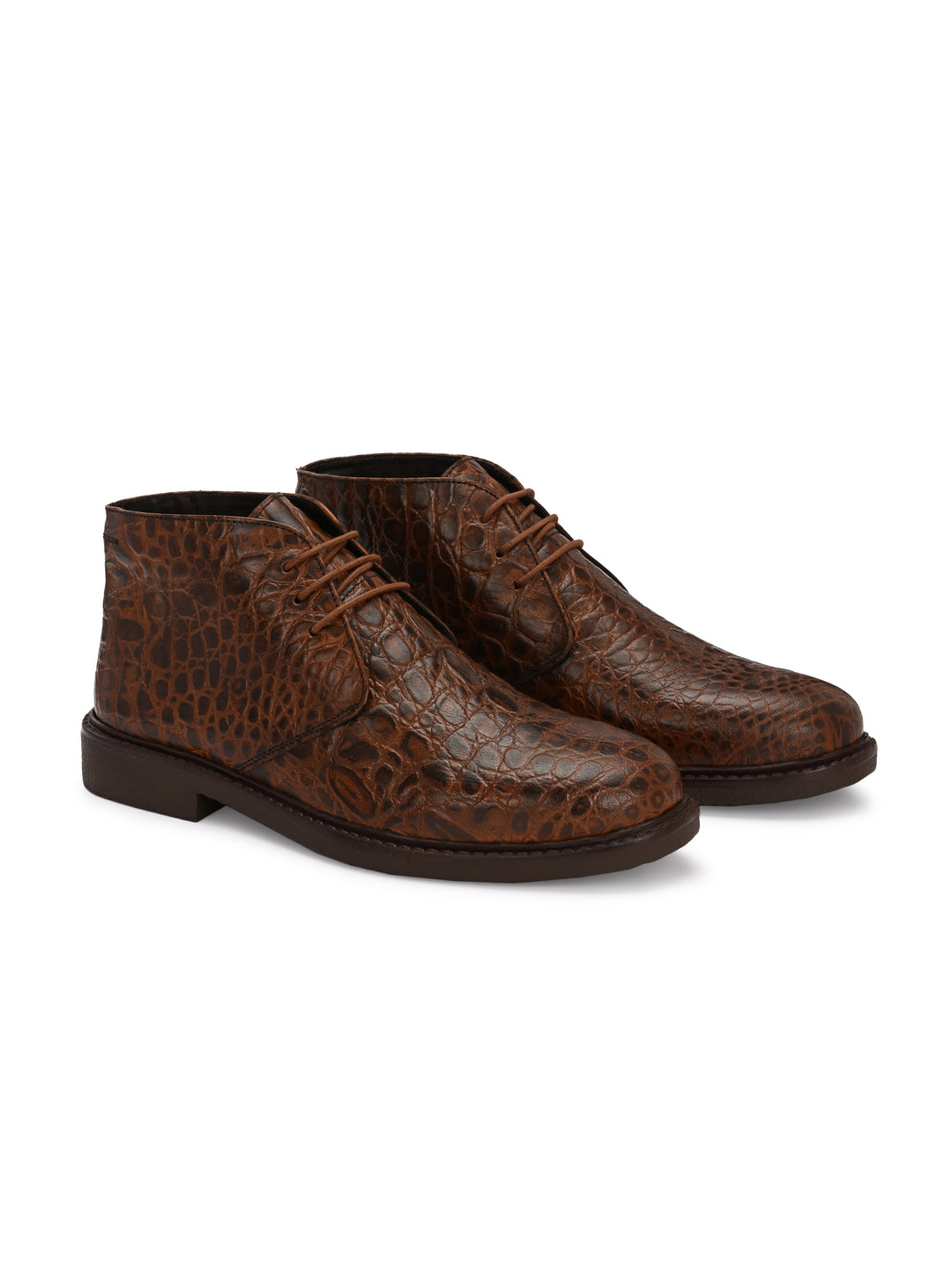 CARLO ROMANO PREMIUM LEATHER ANKLE BOOT FOR MEN