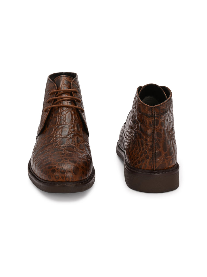 CARLO ROMANO PREMIUM LEATHER ANKLE BOOT FOR MEN