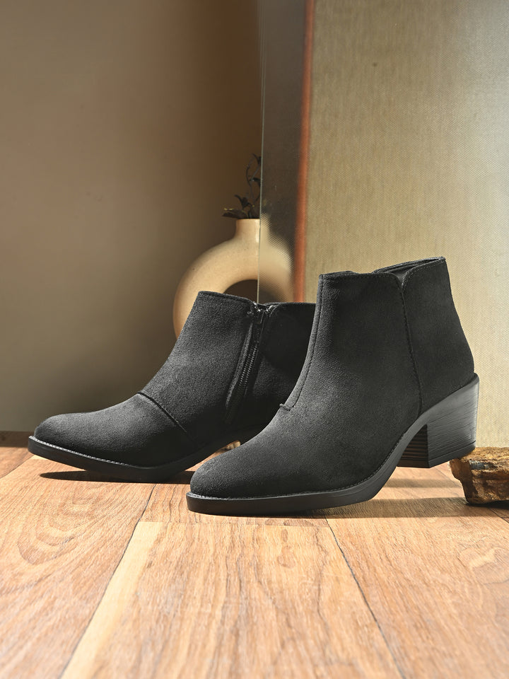 Women Vegan Leather Ankle Boot