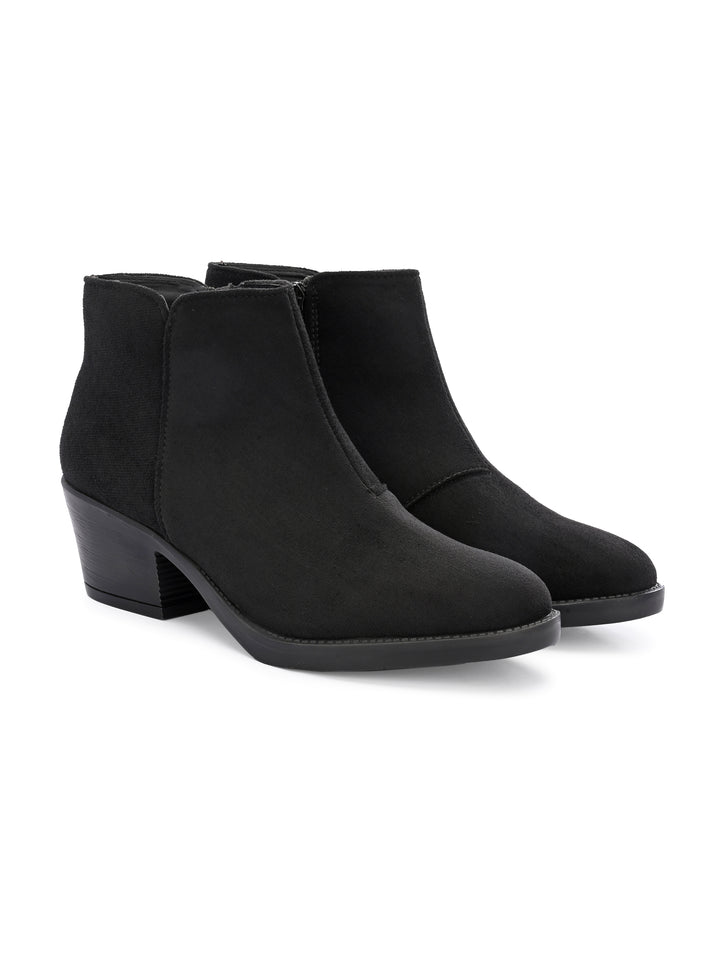 Women Vegan Leather Ankle Boot