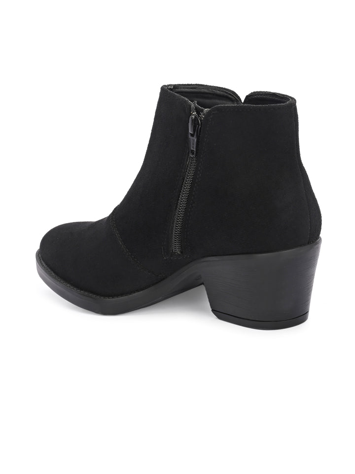 Women Vegan Leather Ankle Boot