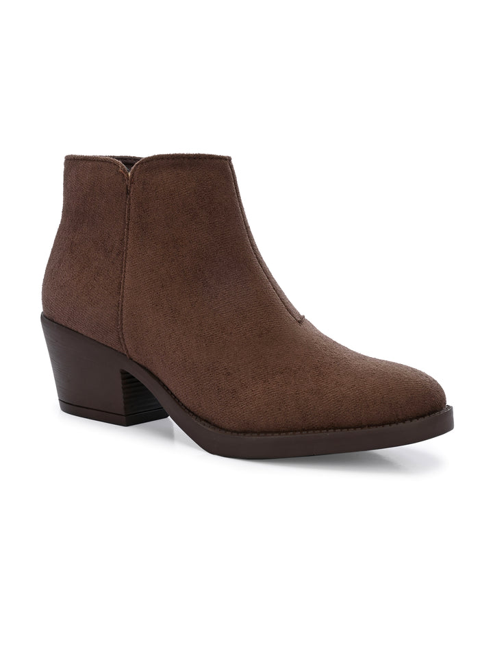 Women Vegan Leather Ankle Boot