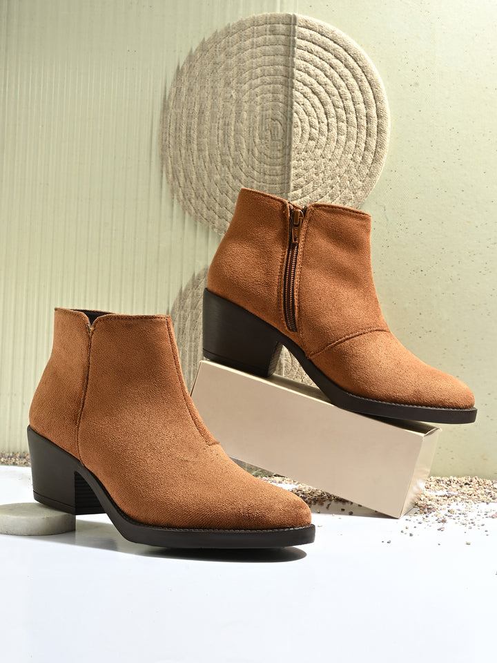 Women Vegan Leather Ankle Boot