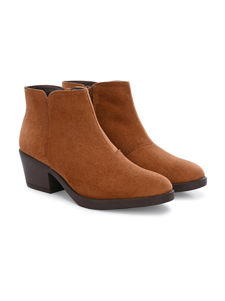 Women Vegan Leather Ankle Boot
