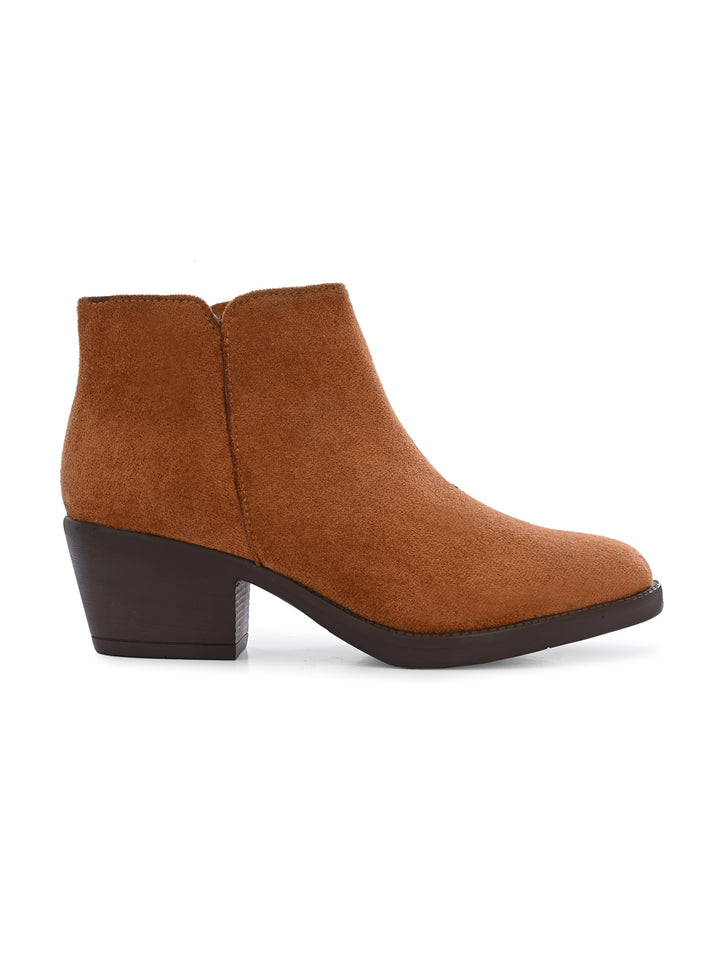 Women Vegan Leather Ankle Boot