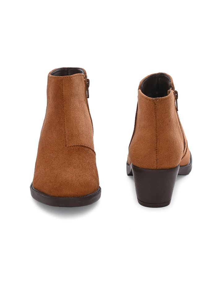 Women Vegan Leather Ankle Boot
