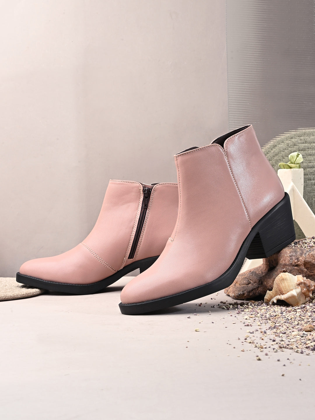 CARLO ROMANO BY WASAN VEGAN LEATHER BOOT FOR WOMEN