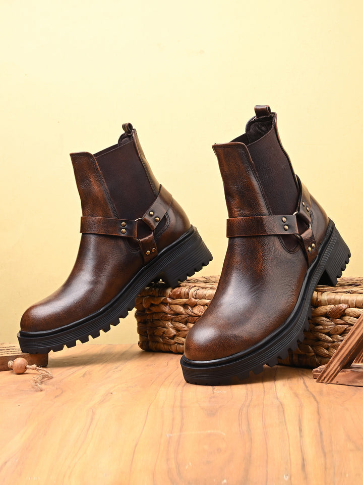Women's Genuine Leather Ankle Boot