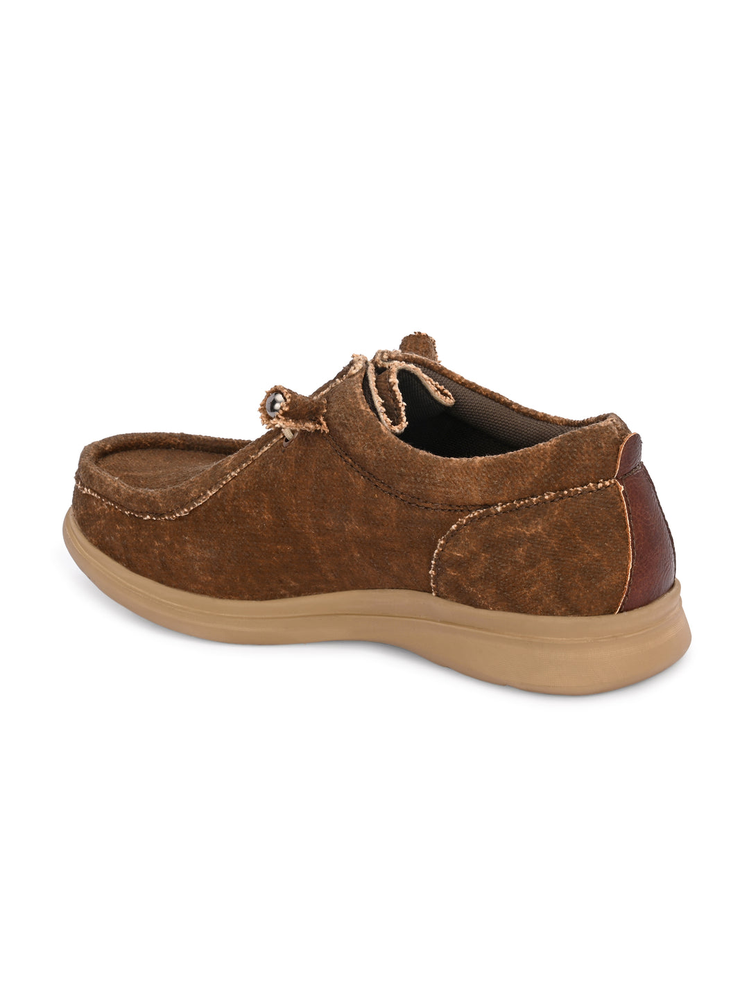 Mens Canvas Fancy Lace Up Sneaker