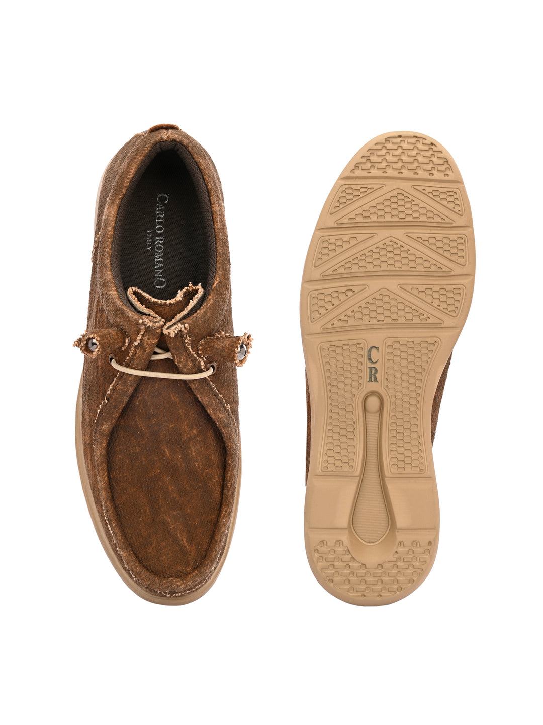 Mens Canvas Fancy Lace Up Sneaker