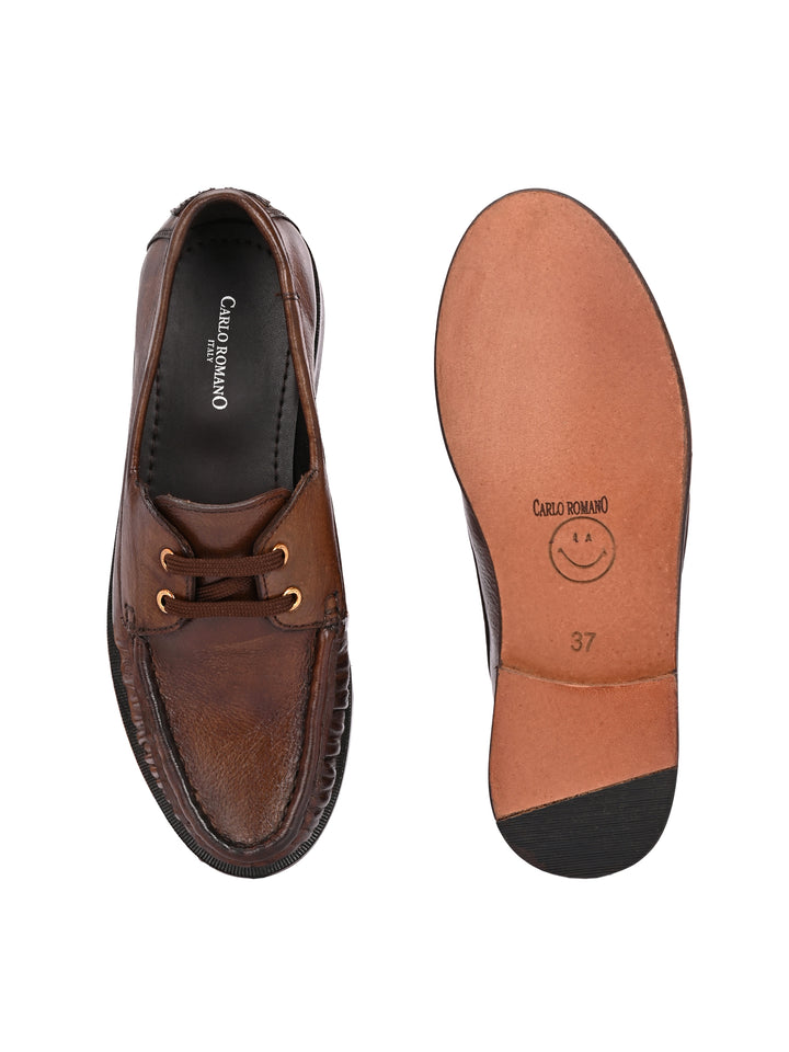 Carlo Romano Genuine Leather | Premium Leather Sole Mocassin for Men