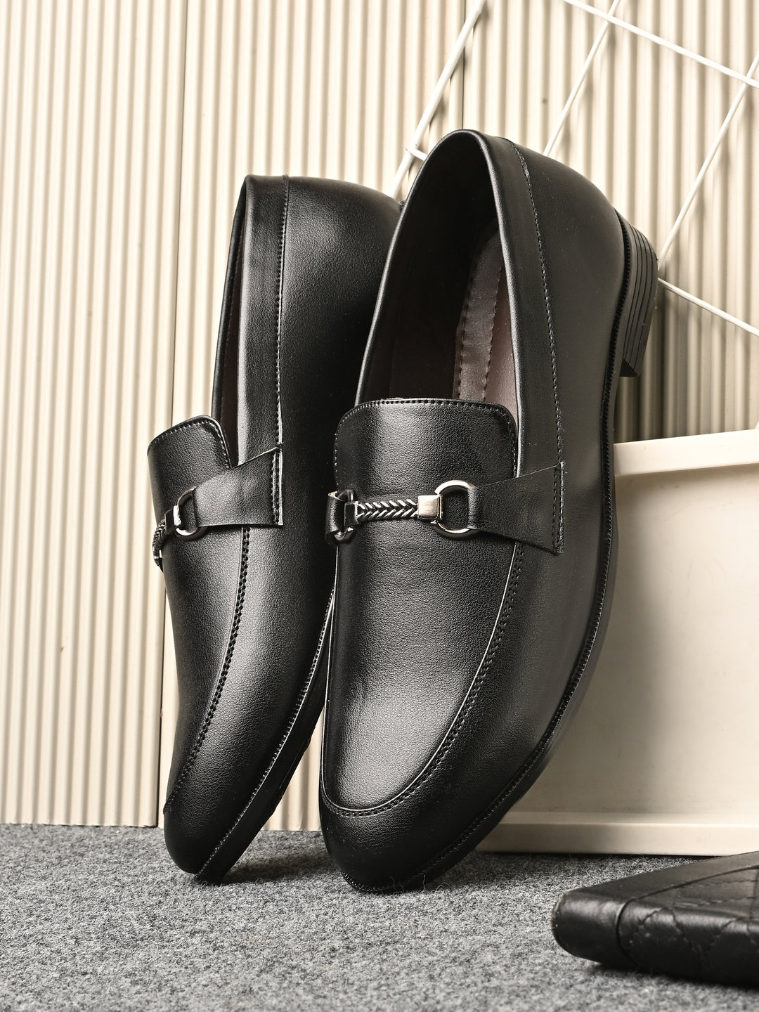 Mens Vegan Leather Loafer