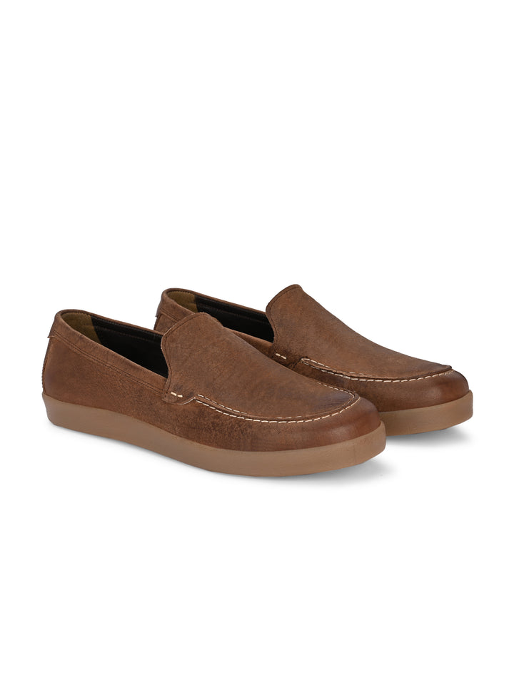 CARLO ROMANO GENUINE LEATHER LOAFER FOR MEN