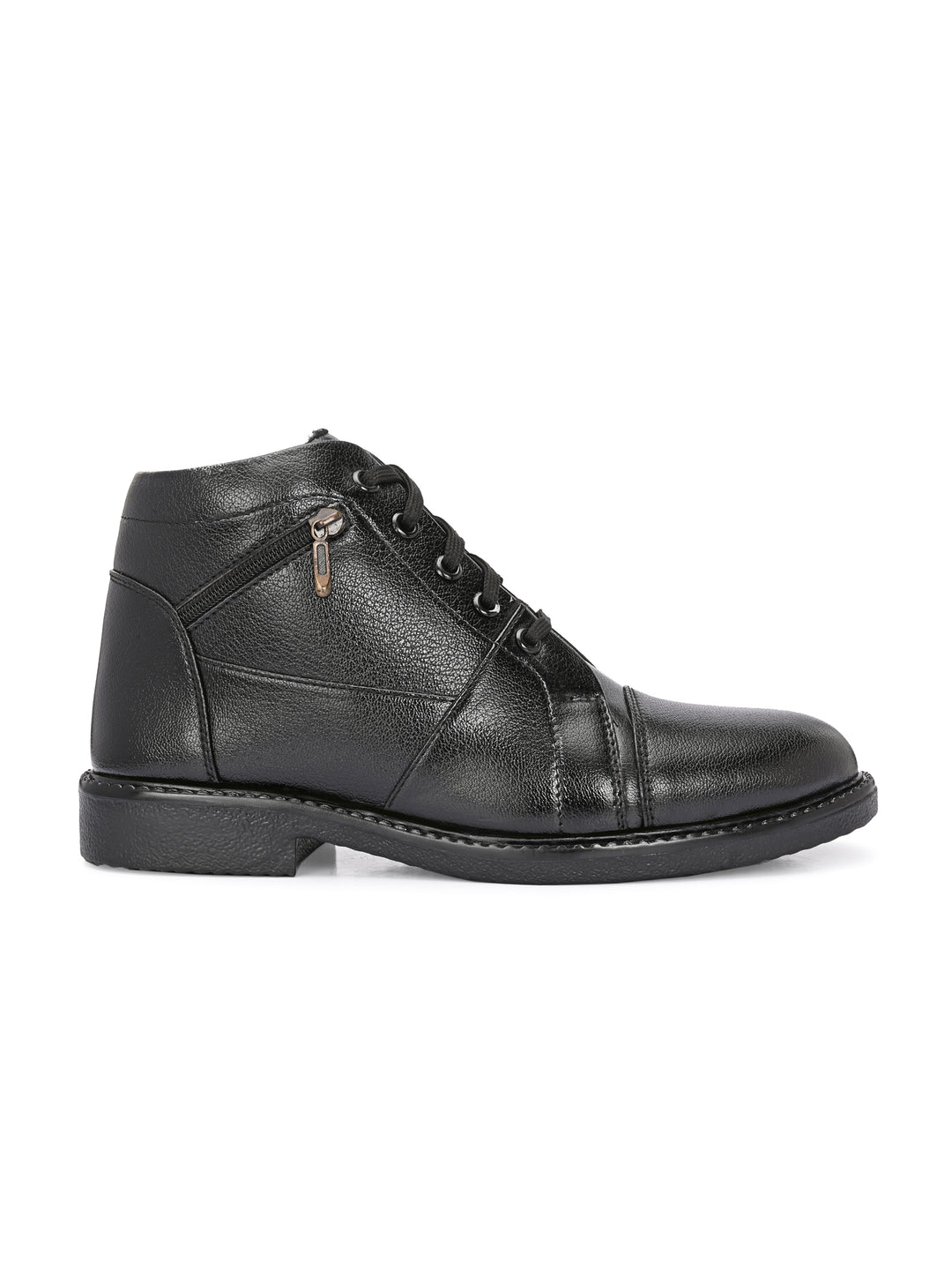 CARLO ROMANO VEGAN LEATHER ANKEL LACE UP BOOT FOR MEN