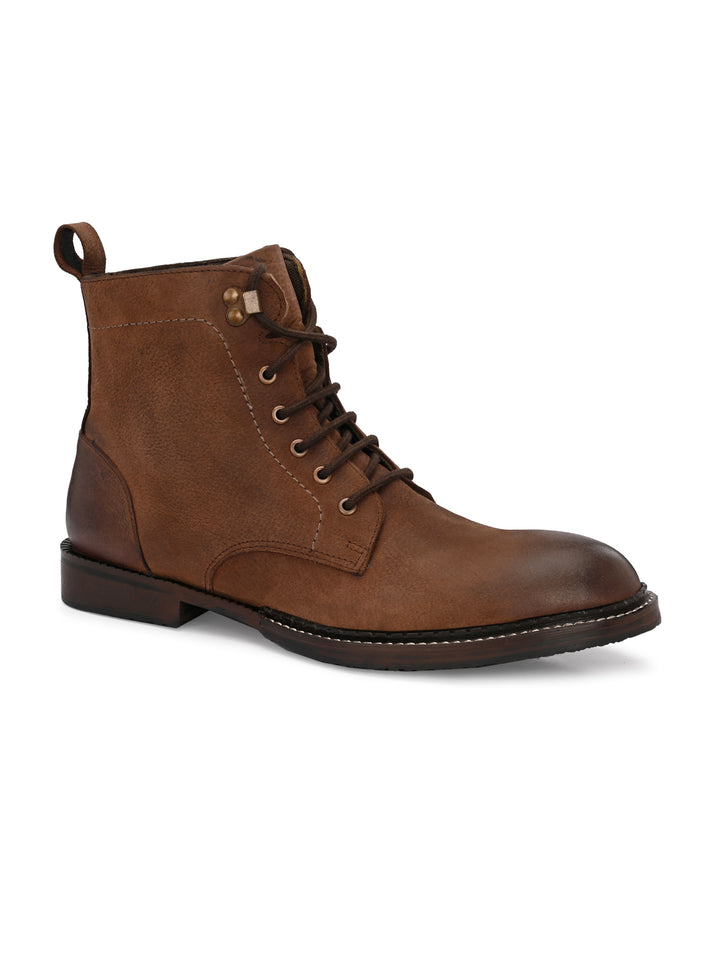 Mens Genuine Leather Ankle Boot