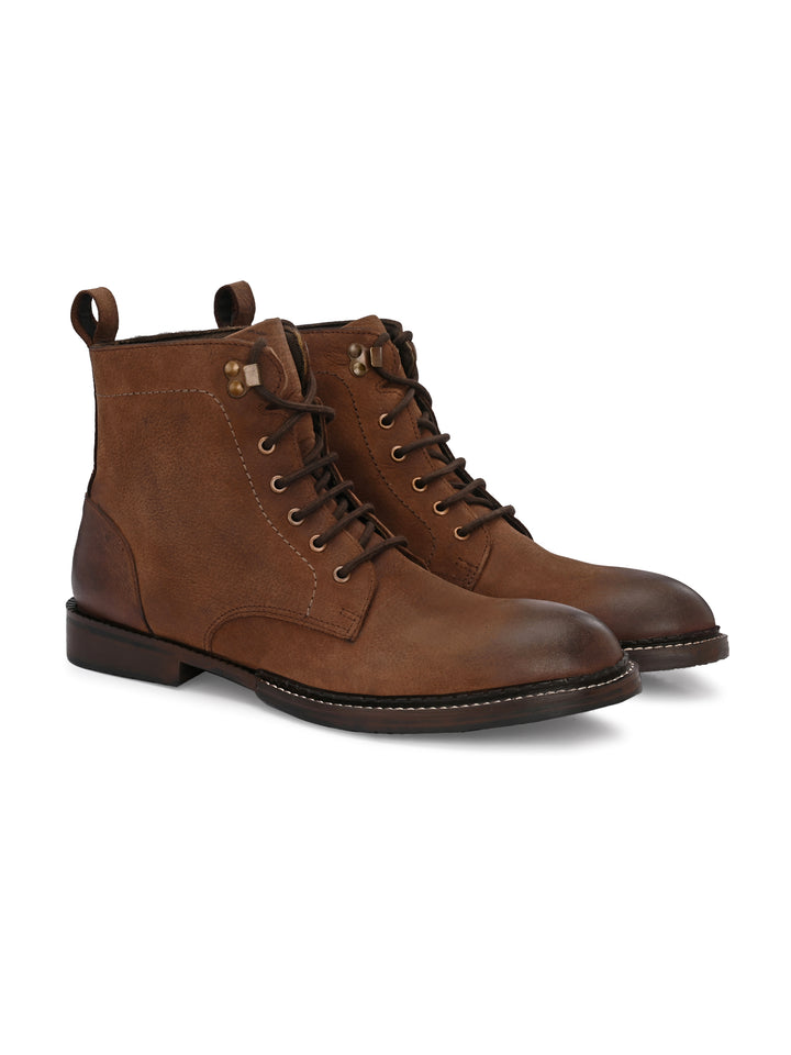 Mens Genuine Leather Ankle Boot