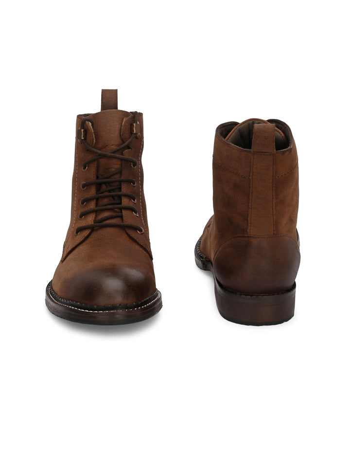 Mens Genuine Leather Ankle Boot