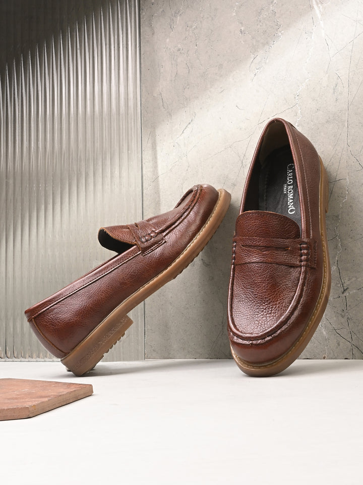 CARLO ROMANO VEGAN LEATHER MOCASSIN FOR WOMEN