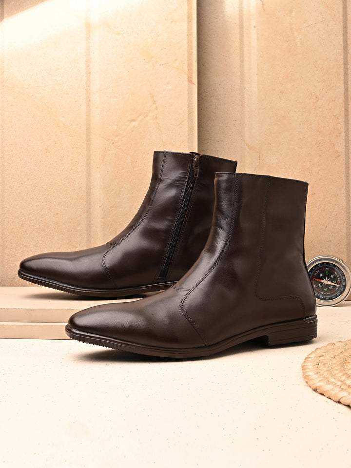 Mens Genuine Leather chelsea boot