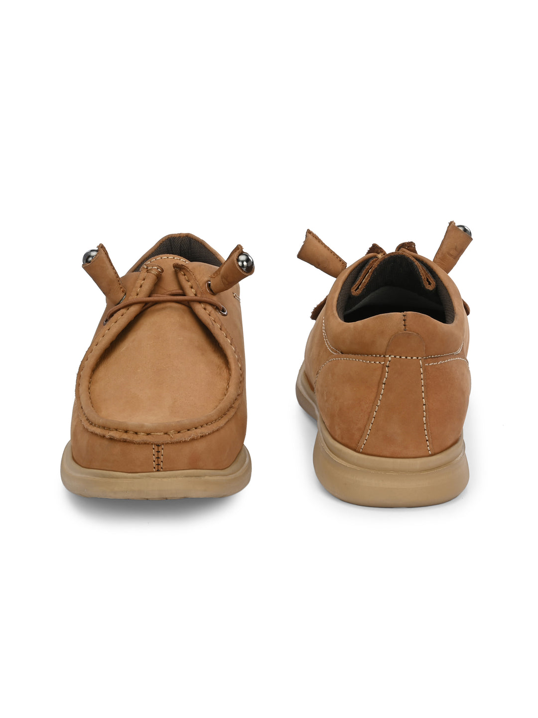 Mens Nubuck leather casual lace up sneaker