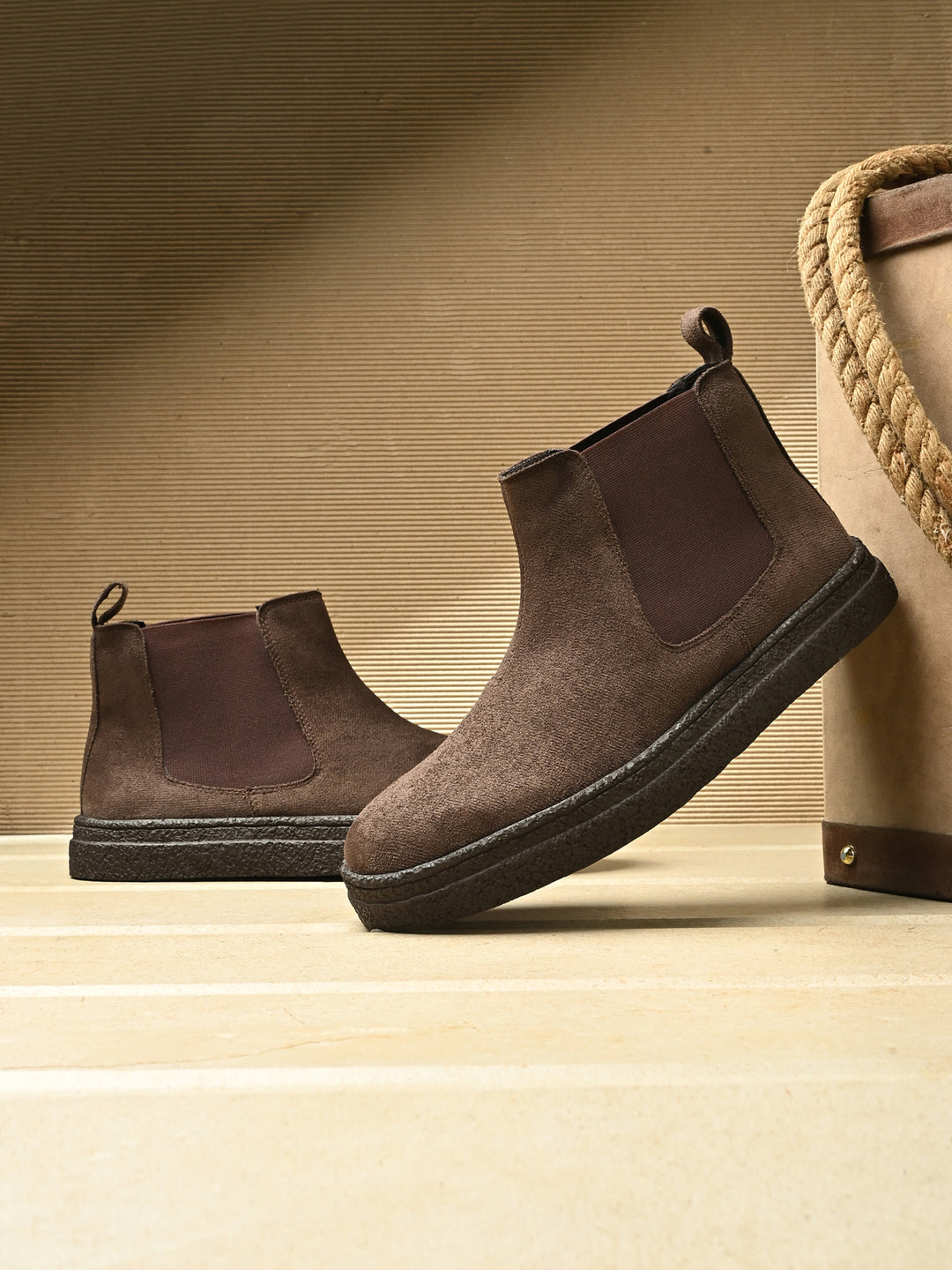 Mens Vegan Leather chelsea boot