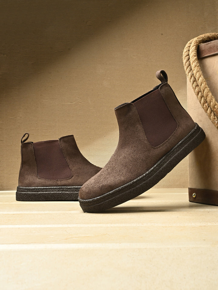 Mens Vegan Leather chelsea boot