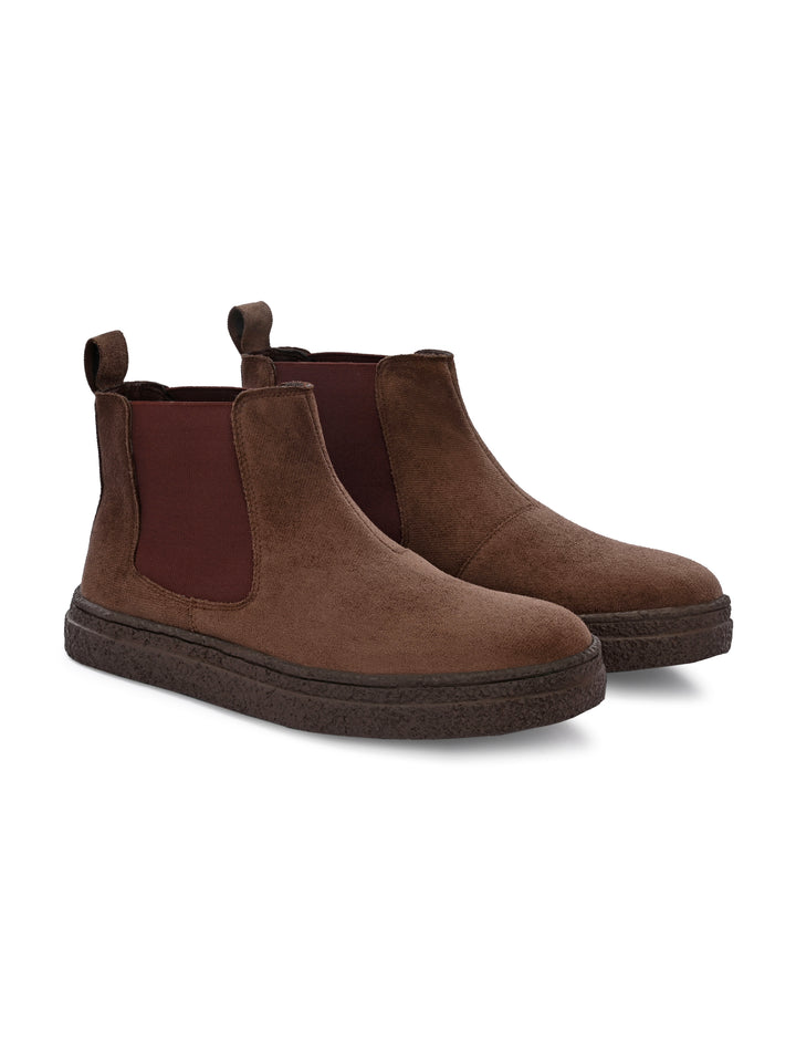 Mens Vegan Leather chelsea boot