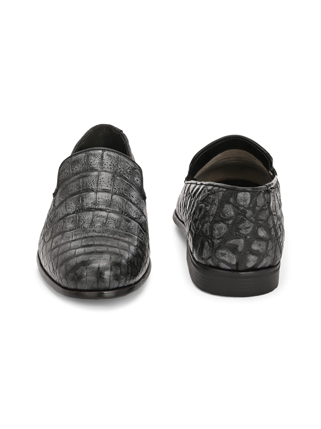 Carlo Romano Genuine Premium Leather | Croco Print Design Shoes for Men