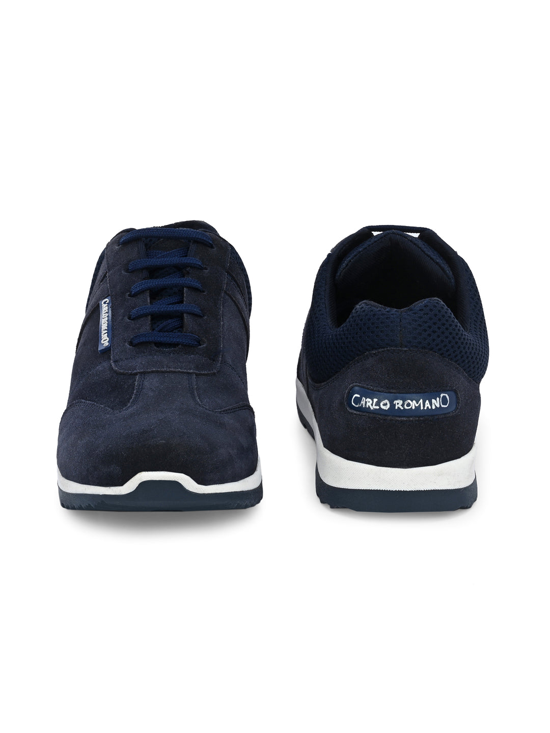 Men's Genuine Sude Leather Lace up Casual Sneaker Shoe / Carlo Goose Collection