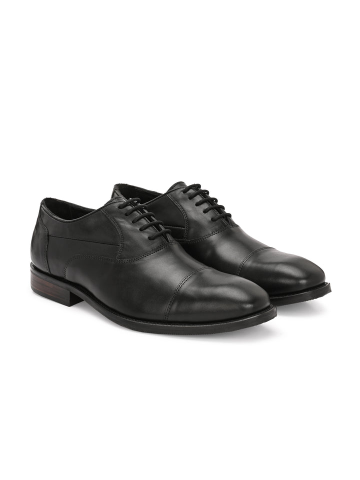 CARLO ROMANO GENUINE LEATHER LACE UP SHOE FOR MEN