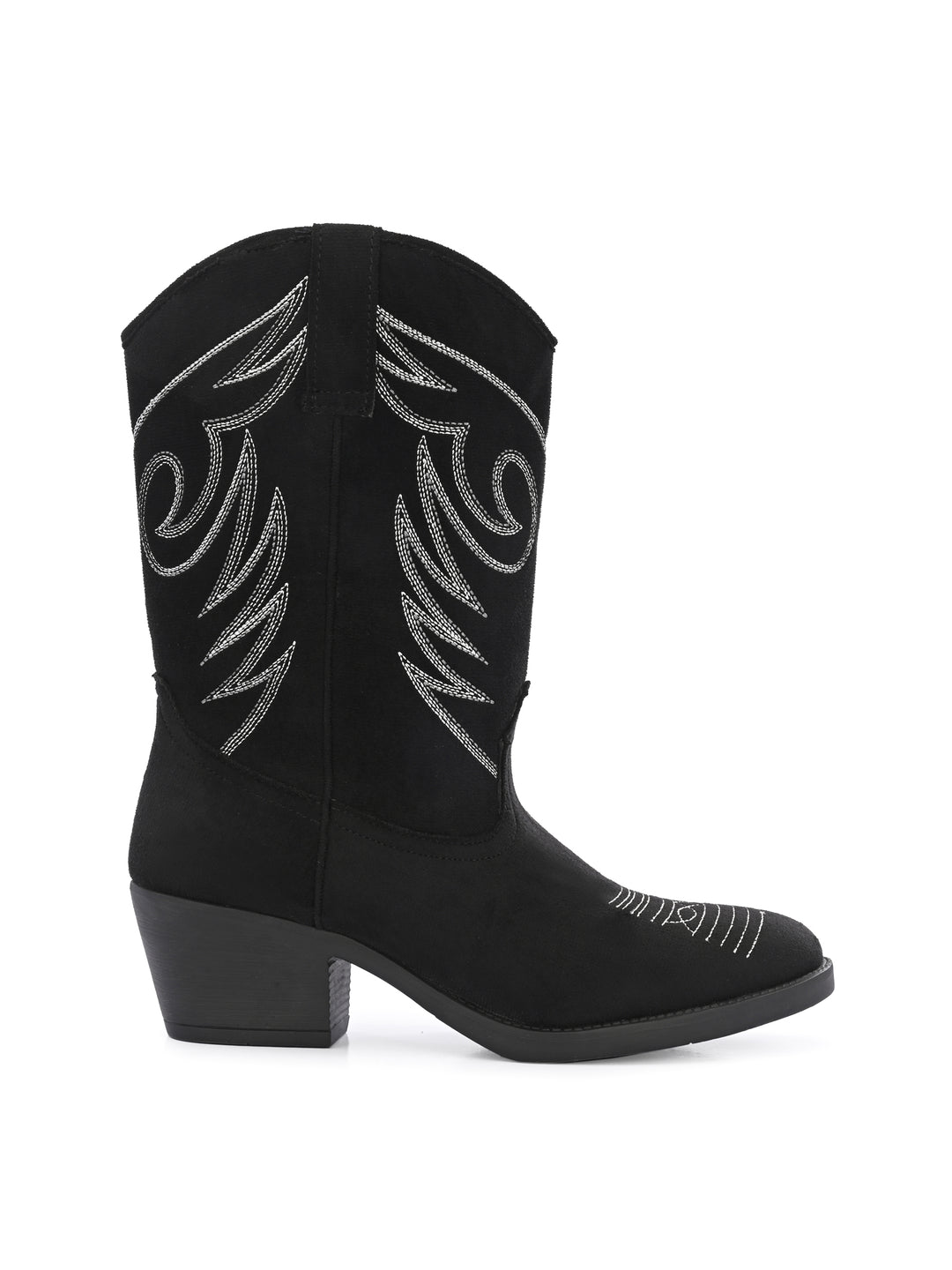 Women Vegan Leather Cow Boot