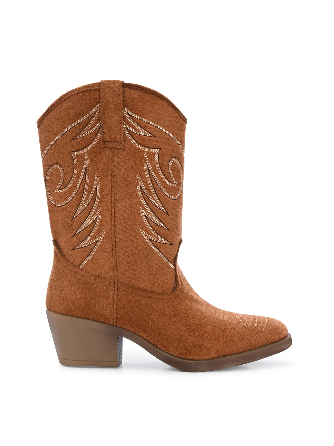 Women Vegan Leather Cow Boot