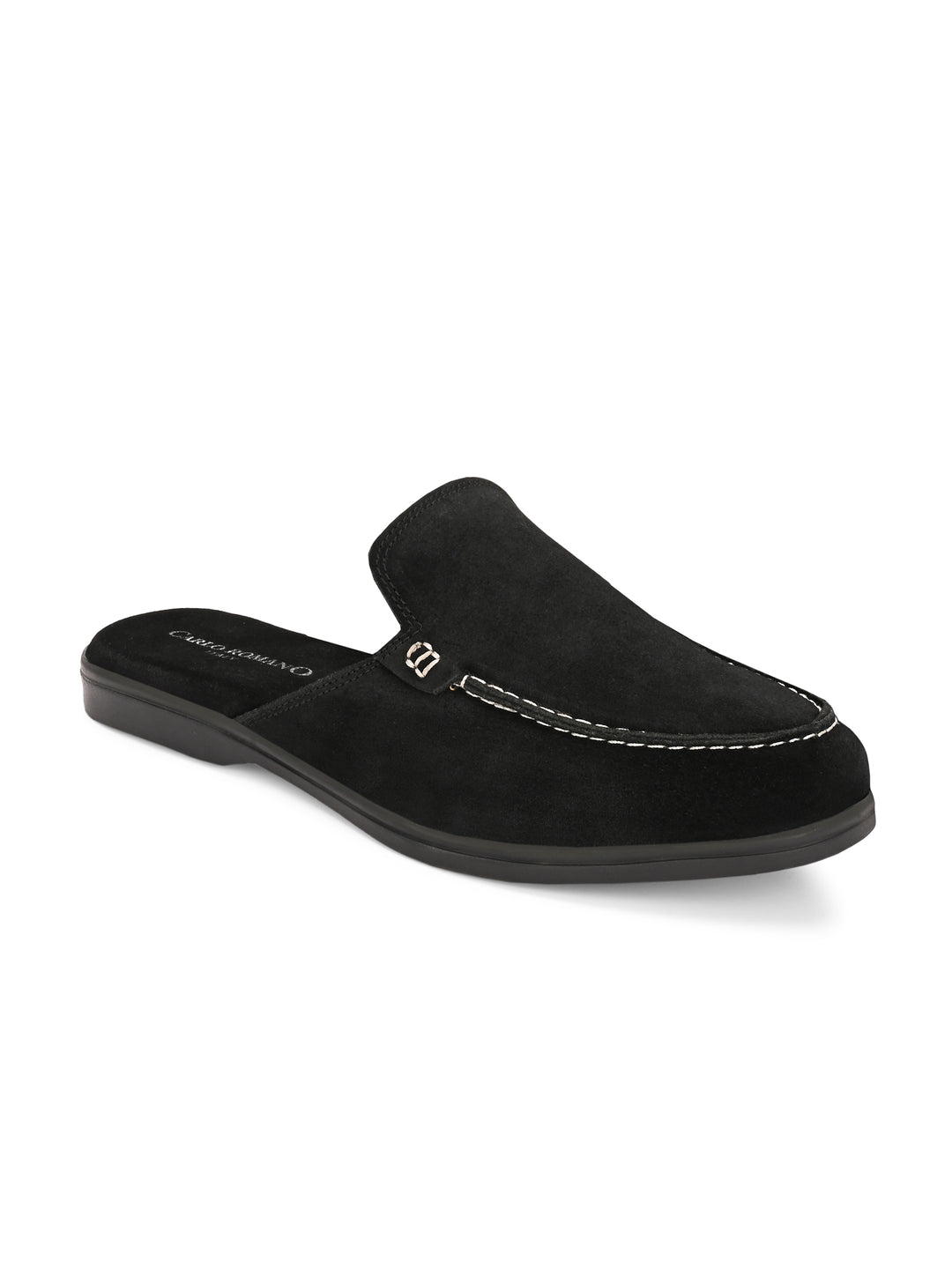 CARLO ROMANO BY WASAN PREMIUM STYLISH LEATHER MULES FOR MENS