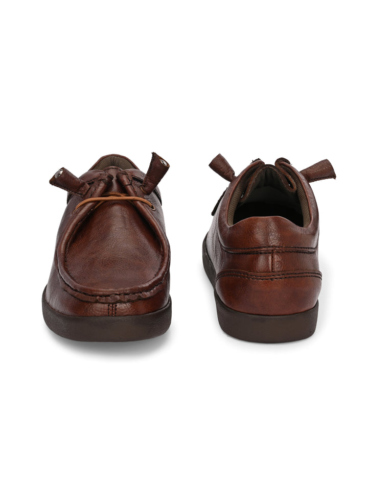 Mens Vegan leather Lace up Casual Sneaker