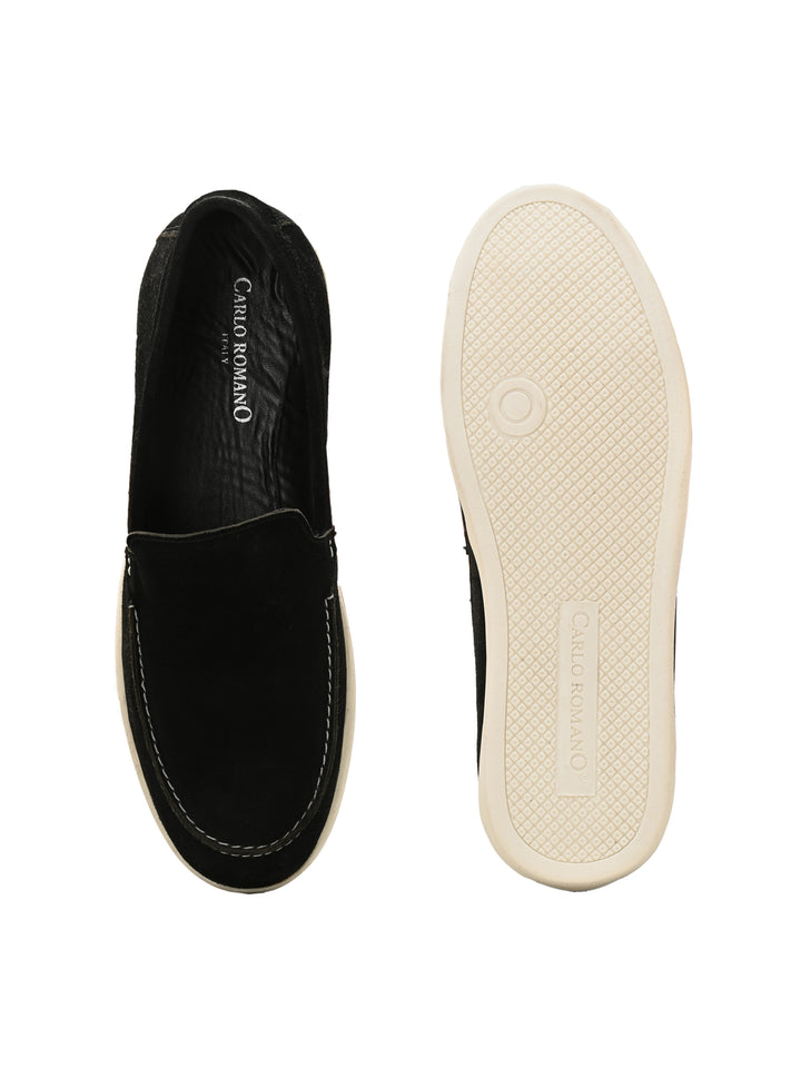 CARLO ROMANO BEIGE COLOR SUEDE LEATHER STYLISH SHOES FOR MEN