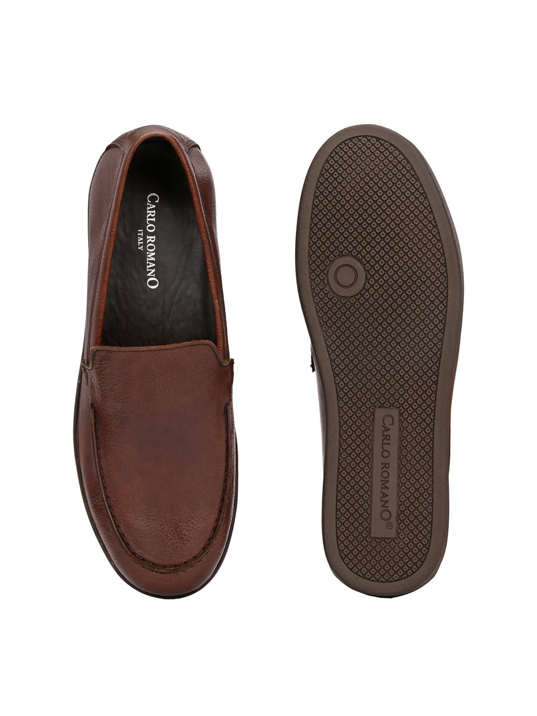Mens Vegan leather Slip On Loafer