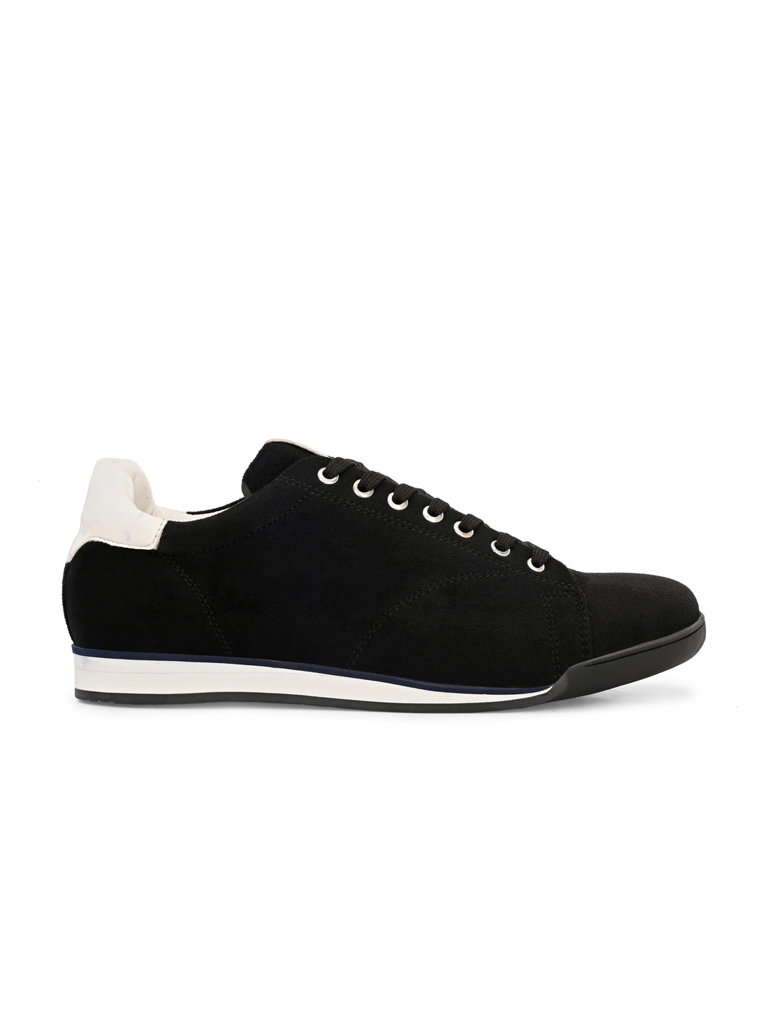 Mens Vegan leather Lace up Casual Sneaker