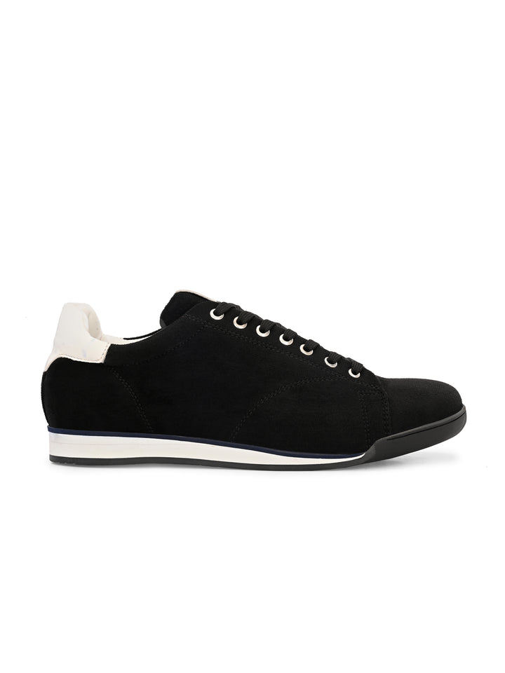 Mens Vegan leather Lace up Casual Sneaker