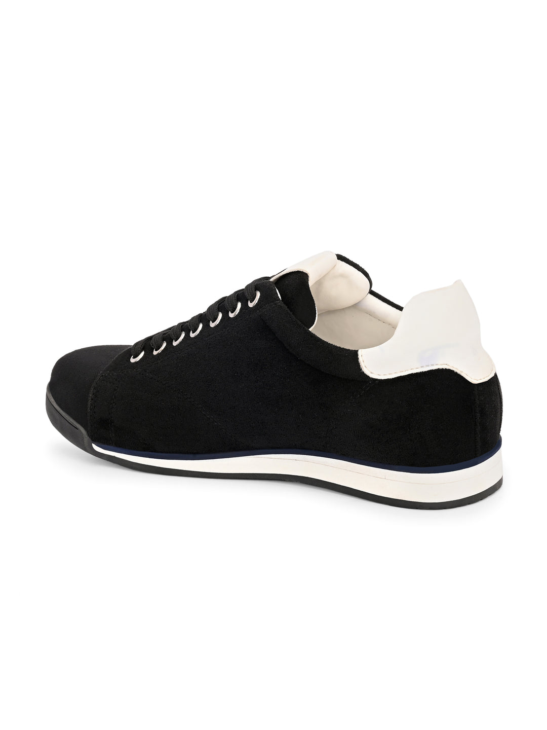 Mens Vegan leather Lace up Casual Sneaker
