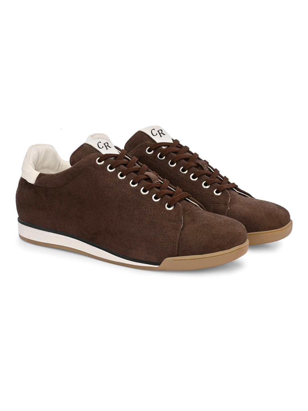 Mens Vegan leather Lace up Casual Sneaker