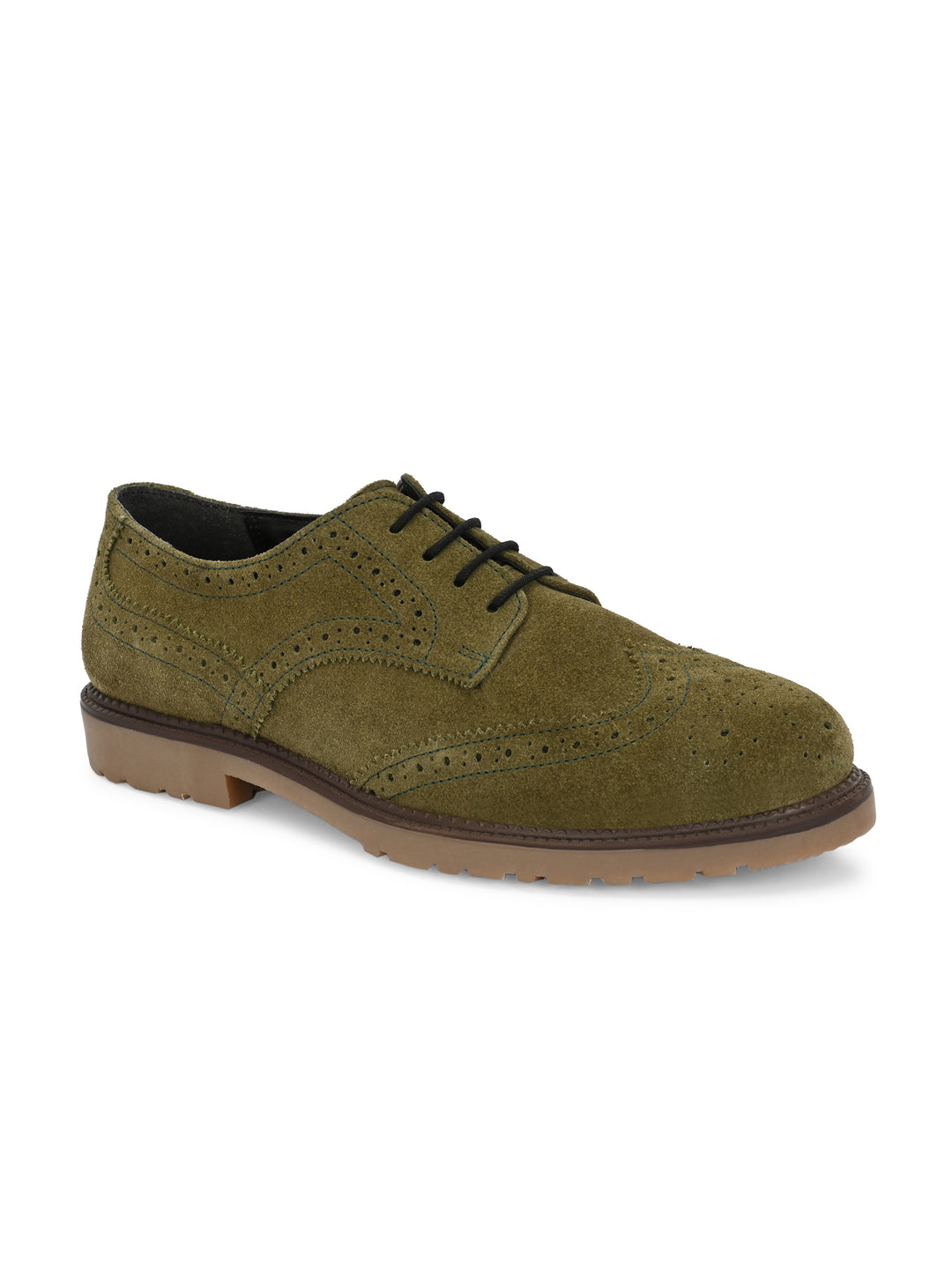 CARLO ROMANO SUEDE LEATHER BROGUE FORMAL LACE-UP SHOE FOR MEN Carlo Romano CARLO ROMANO SUEDE LEATHER BROGUE FORMAL LACE-UP SHOE FOR MEN Carlo Romano